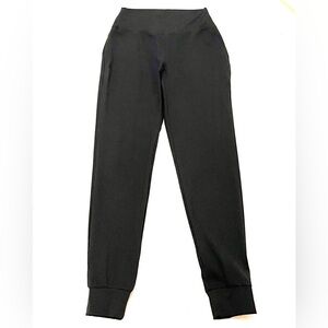 RBX Black High Rise Jogger Leggings Tapered Athletic Pants Size L